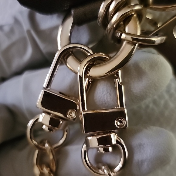 Christian Dior New Authentic Panarea Coated Canvas Cannage clutch L10xH 6 1/2 - Picture 4 of 7